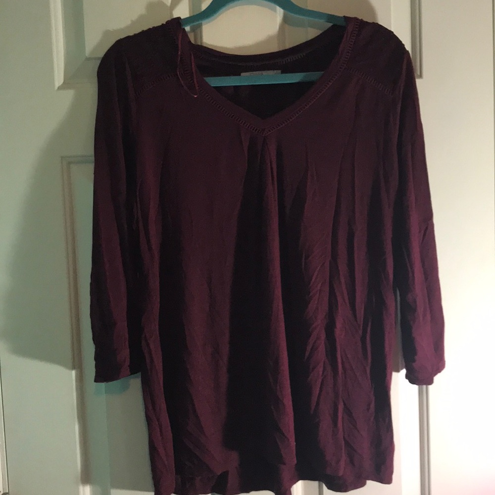 Casual 3/4 length sleeves